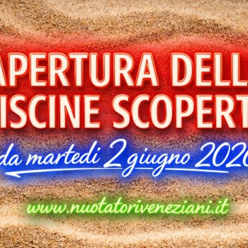 Apertura delle Piscine Scoperte